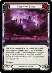 Mauvrion Skies (Red) (CRU145) [Crucible of War]