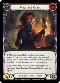Meat and Greet (Red) (CRU151) [Crucible of War (Unlimited)]