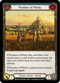 Promise of Plenty (Blue) (CRU185) [Crucible of War]
