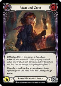 Meat and Greet (Yellow) (CRU152) [Crucible of War (Unlimited)]