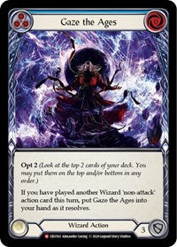 Gaze the Ages (CRU163) [Crucible of War (Unlimited)]