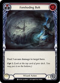 Foreboding Bolt (Red) (CRU168) [Crucible of War]