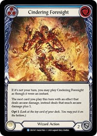 Cindering Foresight (Blue) (CRU167) [Crucible of War]