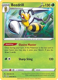 Beedrill (003/185) [SWSH04 Vivid Voltage]