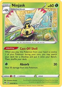 Ninjask (014/185) [SWSH04 Vivid Voltage]