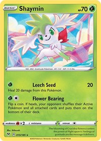 Shaymin (015/185) [SWSH04 Vivid Voltage]