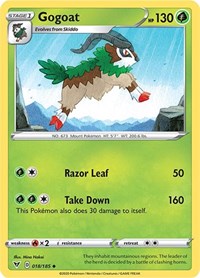 Gogoat (018/185) [SWSH04 Vivid Voltage]