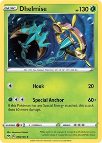 Dhelmise (019/185) [SWSH04 Vivid Voltage]