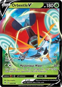 Orbeetle V (020/185) [SWSH04 Vivid Voltage]