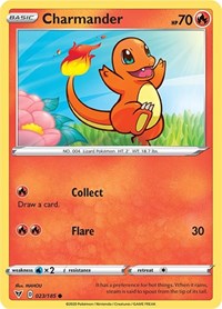 Charmander (023/185) [SWSH04 Vivid Voltage]