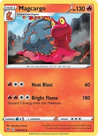 Magcargo (028/185) [SWSH04 Vivid Voltage]