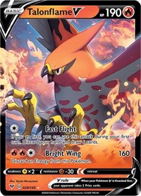 Talonflame V (029/185) [SWSH04 Vivid Voltage]