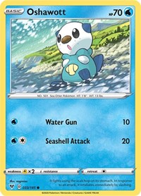 Oshawott (033/185) [SWSH04 Vivid Voltage]