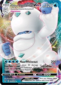 Galarian Darmanitan VMAX (037/185) [SWSH04 Vivid Voltage]