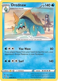 Drednaw (039/185) [SWSH04 Vivid Voltage]