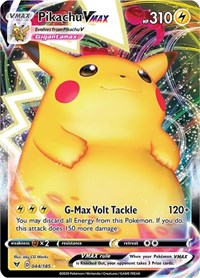 Pikachu VMAX (044/185) [SWSH04 Vivid Voltage]