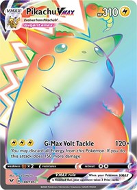 Pikachu VMAX (Secret) (188/185) [SWSH04 Vivid Voltage]