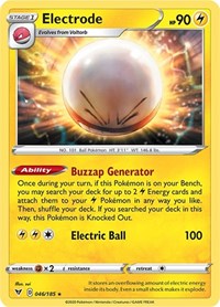 Electrode (046/185) [SWSH04 Vivid Voltage]