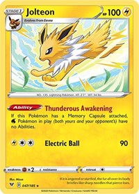 Jolteon (047/185) [SWSH04 Vivid Voltage]