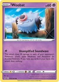 Woobat (073/185) [SWSH04 Vivid Voltage]