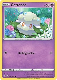 Cottonee (075/185) [SWSH04 Vivid Voltage]