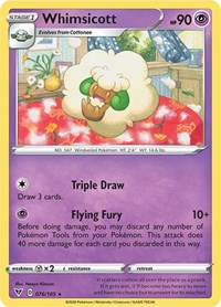 Whimsicott (076/185) [SWSH04 Vivid Voltage]