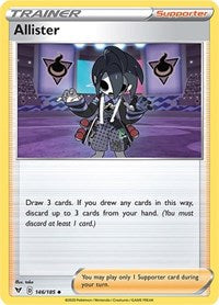 Allister (146/185) [SWSH04 Vivid Voltage]