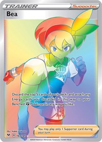 Bea (Secret) (193/185) [SWSH04 Vivid Voltage]