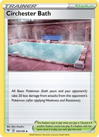 Circhester Bath (150/185) [SWSH04 Vivid Voltage]