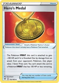 Hero's Medal (152/185) [SWSH04 Vivid Voltage]