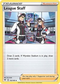 League Staff (153/185) [SWSH04 Vivid Voltage]