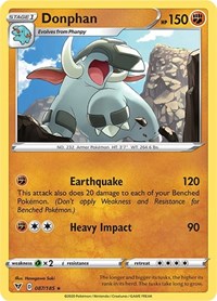 Donphan (087/185) [SWSH04 Vivid Voltage]