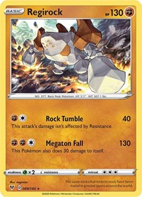 Regirock (089/185) [SWSH04 Vivid Voltage]