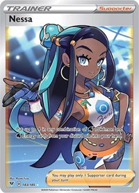 Nessa (Full Art) (183/185) [SWSH04 Vivid Voltage]
