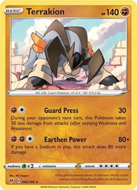 Terrakion (092/185) [SWSH04 Vivid Voltage]
