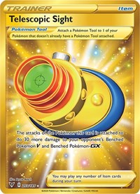 Telescopic Sight (Secret) (203/185) [SWSH04 Vivid Voltage]
