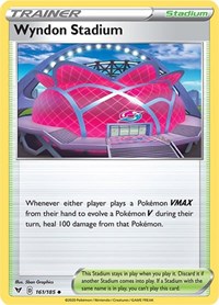 Wyndon Stadium (161/185) [SWSH04 Vivid Voltage]