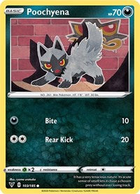 Poochyena (103/185) [SWSH04 Vivid Voltage]