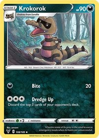 Krokorok (108/185) [SWSH04 Vivid Voltage]