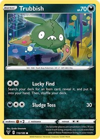 Trubbish (110/185) [SWSH04 Vivid Voltage]