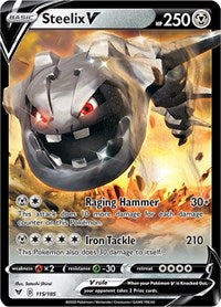 Steelix V (115/185) [SWSH04 Vivid Voltage]