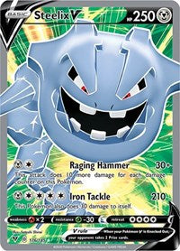Steelix V (Full Art) (176/185) [SWSH04 Vivid Voltage]