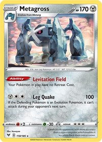 Metagross (118/185) [SWSH04 Vivid Voltage]