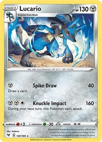 Lucario (120/185) [SWSH04 Vivid Voltage]