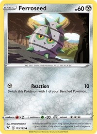 Ferroseed (123/185) [SWSH04 Vivid Voltage]