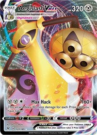 Aegislash VMAX (127/185) [SWSH04 Vivid Voltage]
