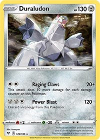 Duraludon (129/185) [SWSH04 Vivid Voltage]