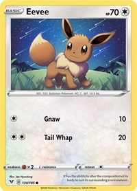 Eevee (130/185) [SWSH04 Vivid Voltage]