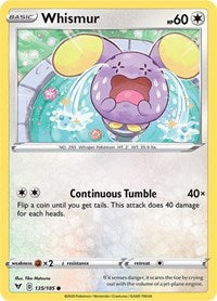Whismur (135/185) [SWSH04 Vivid Voltage]