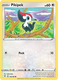 Pikipek (143/185) [SWSH04 Vivid Voltage]